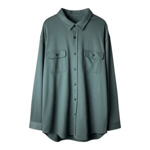 Men's Big & Tall Comfort Soft Shirt - Goodfellow & Co™ - Green - 3XLT